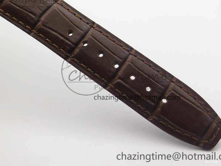 MIROTIME 0818 Effortless Portuguese Fa Jones IW544201 RG GSF 1:1 Best Edition White Dial On Leather Strap 7228
